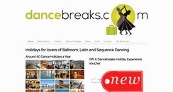 Desktop Screenshot of dancebreaks.com